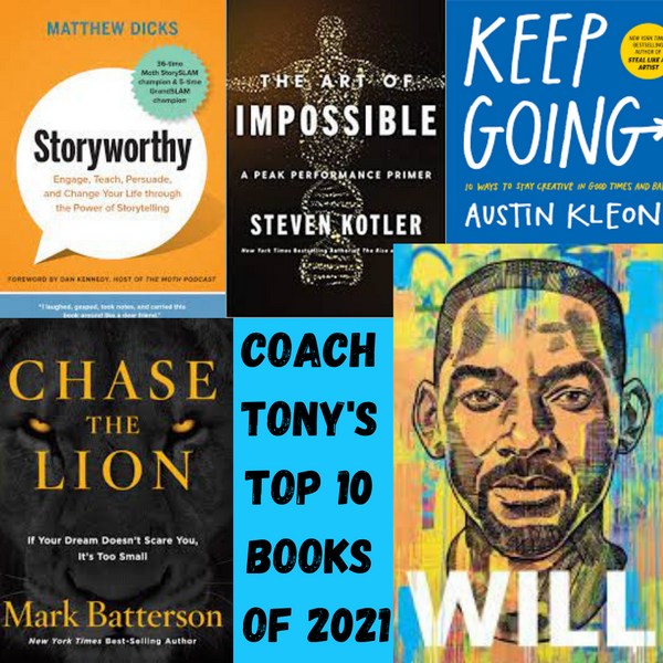 Coach Tony's Top Books of 2021